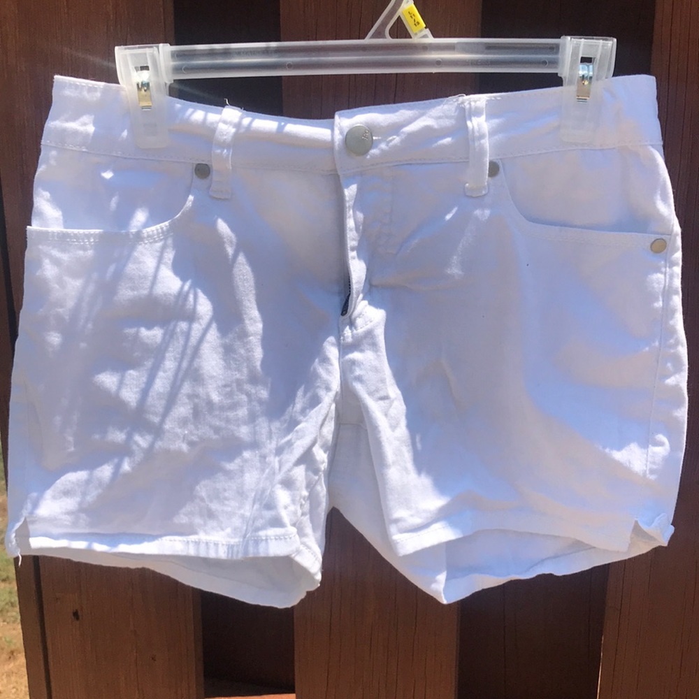 White shorts